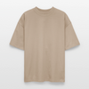 Cheer Oversized Organic T-shirt - Partnerstunt One Line - stone