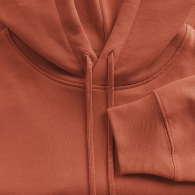 Fly High Boxy Organic Hoodie - heritage brown