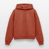 Fly High Boxy Organic Hoodie - heritage brown