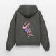 Cheer Stretch - Senior - Boxy  Organic Hoodie - anthracite