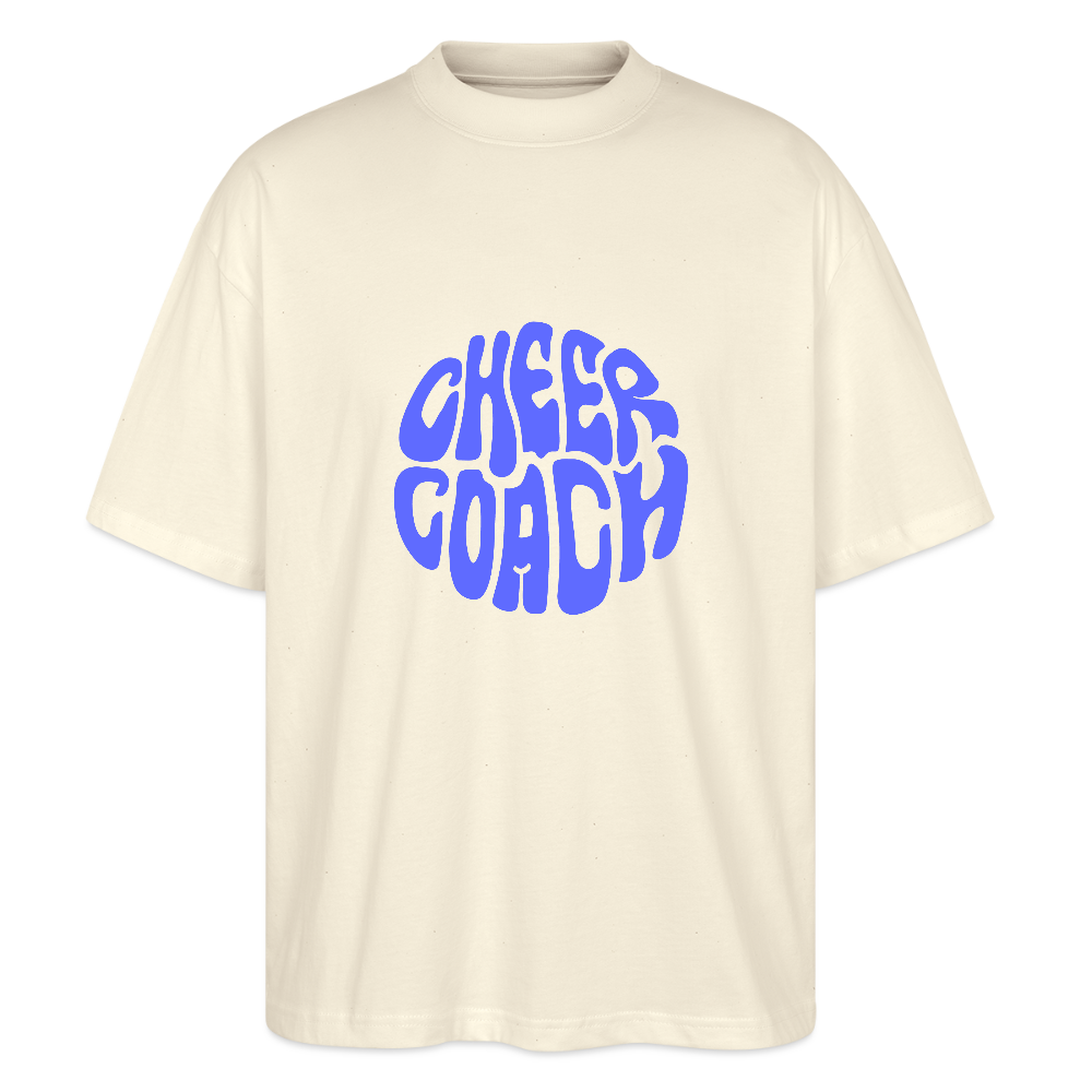 Cheercoach Oversized Organic T-shirt - natural raw