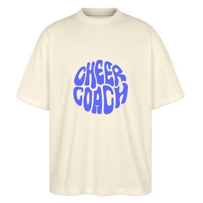 Cheercoach Oversized Organic T-shirt - natural raw