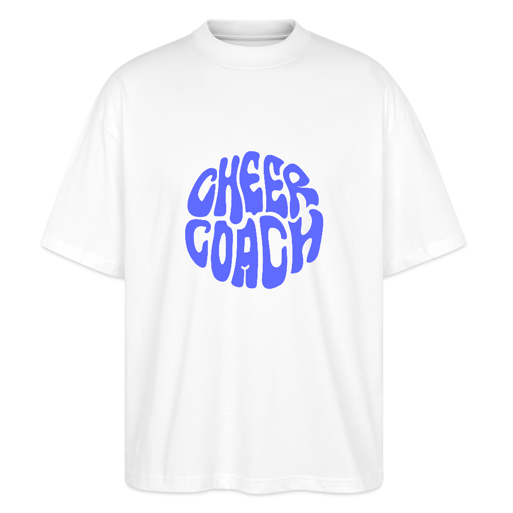 Cheercoach Oversized Organic T-shirt - white