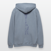 Ein Hoodie mit dem Motiv: One Line Partnerstunt Scorpion in hellem blau. Es handelt sich um einen Backprint.