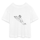 Teen Cropped Jersey T-Shirt - white