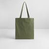 Tote Bag in khaki auf weißem Hintergrund