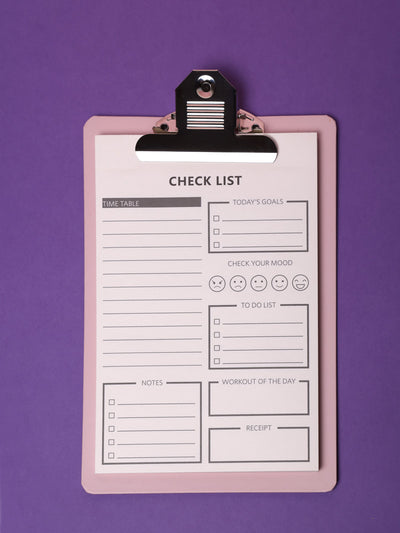 Clipboard with pad – Cheercoach